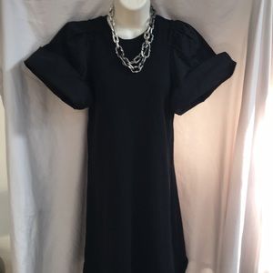 RUSH-Brand new/w tags/ black midi dress!